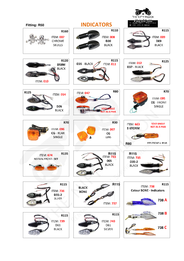 motorcycle indicators